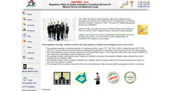 Desktop Screenshot of antrix.com